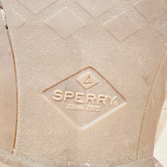 Sperry Brown Suede Loafers with Tassel Accents - Picture 7 of 16